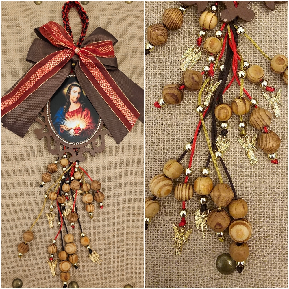 Jesus Christ, Jesus Cristo , Gift, Catholic, Religious Wall/Door Amulet